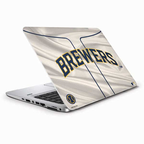 MLB Milwaukee Brewers Home Jersey HP Elitebook Skin